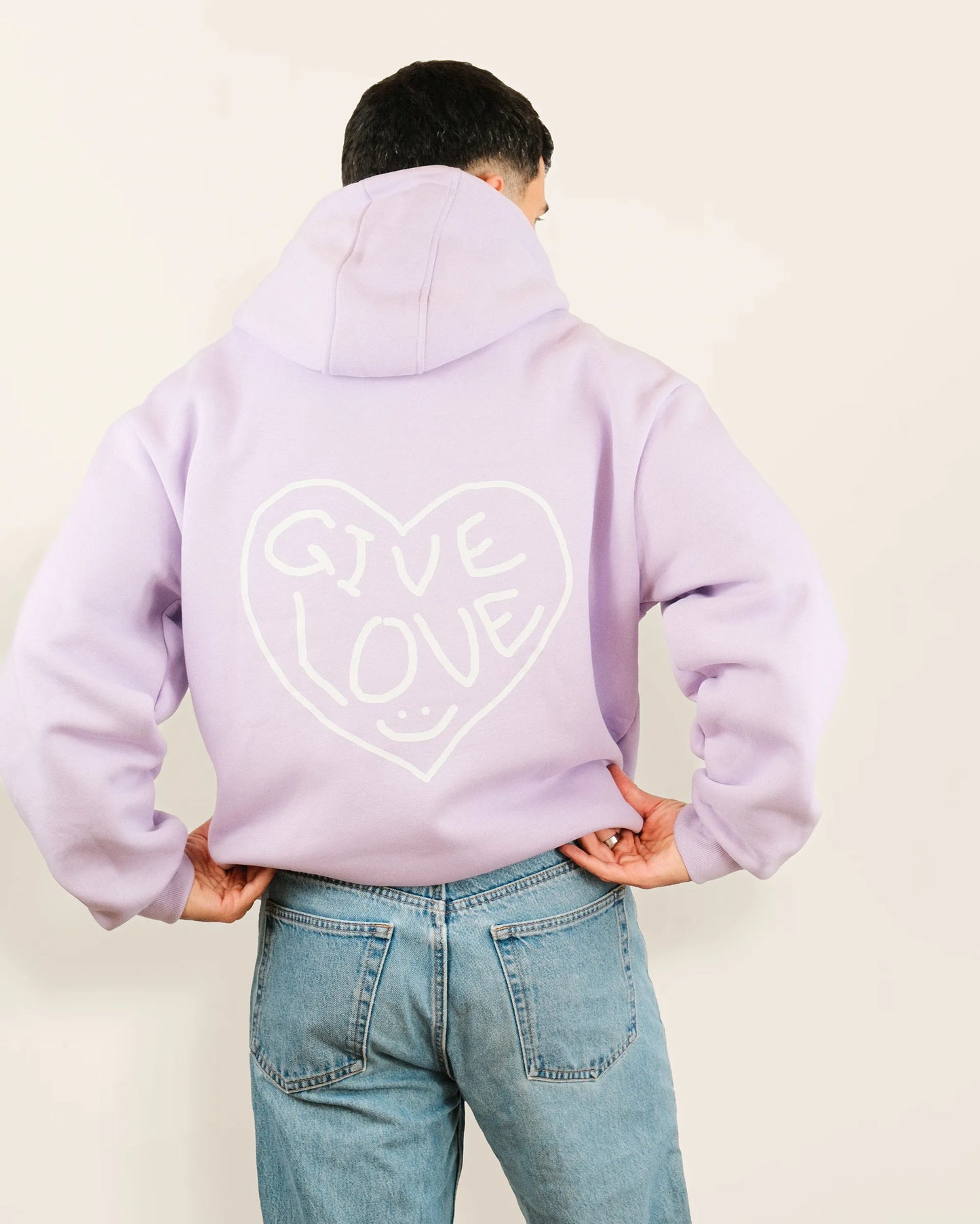 Hoodie "Give love"