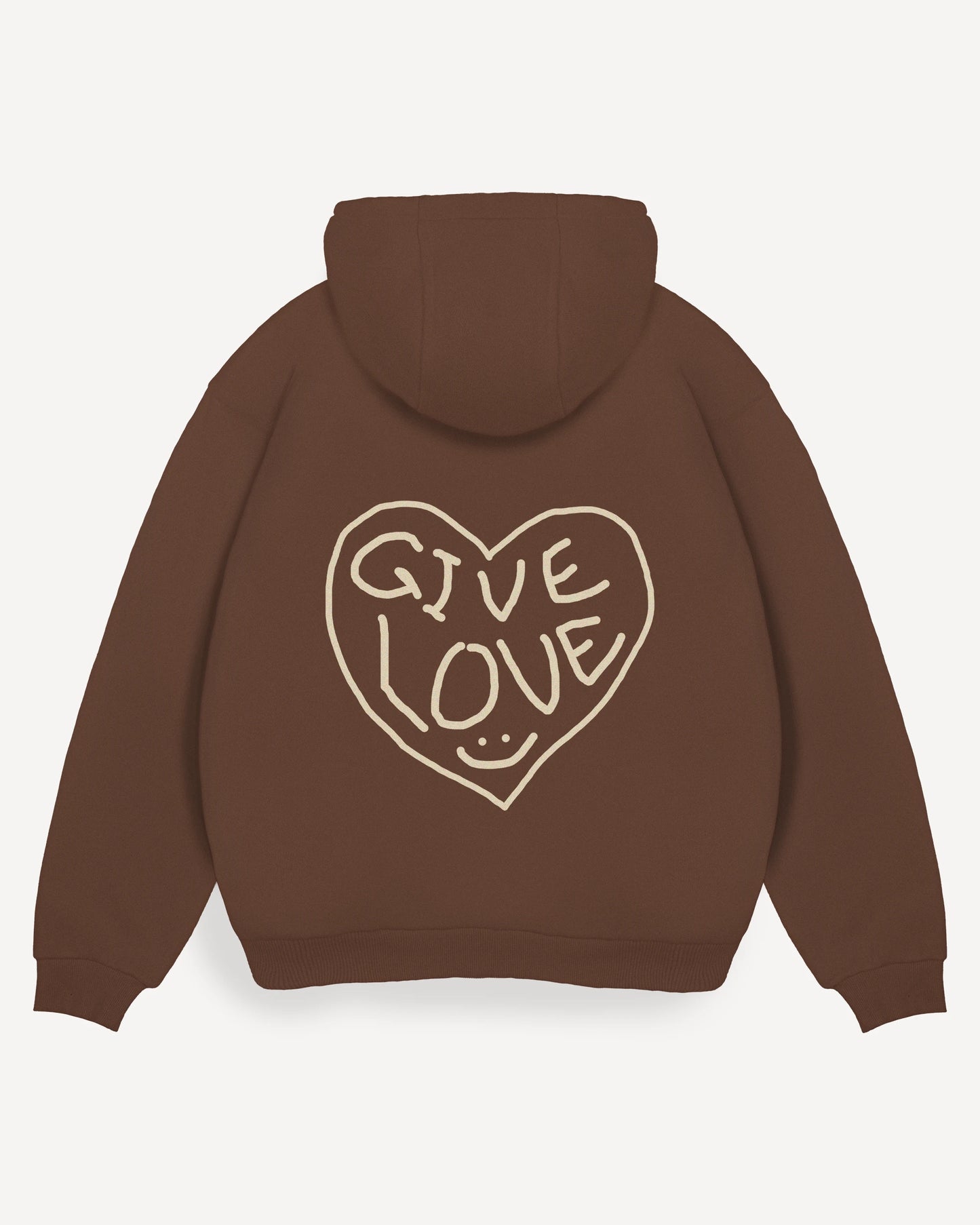 Hoodie "Give love"