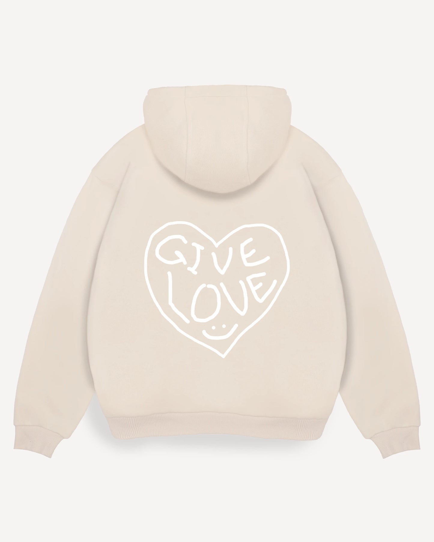 Hoodie "Give love"