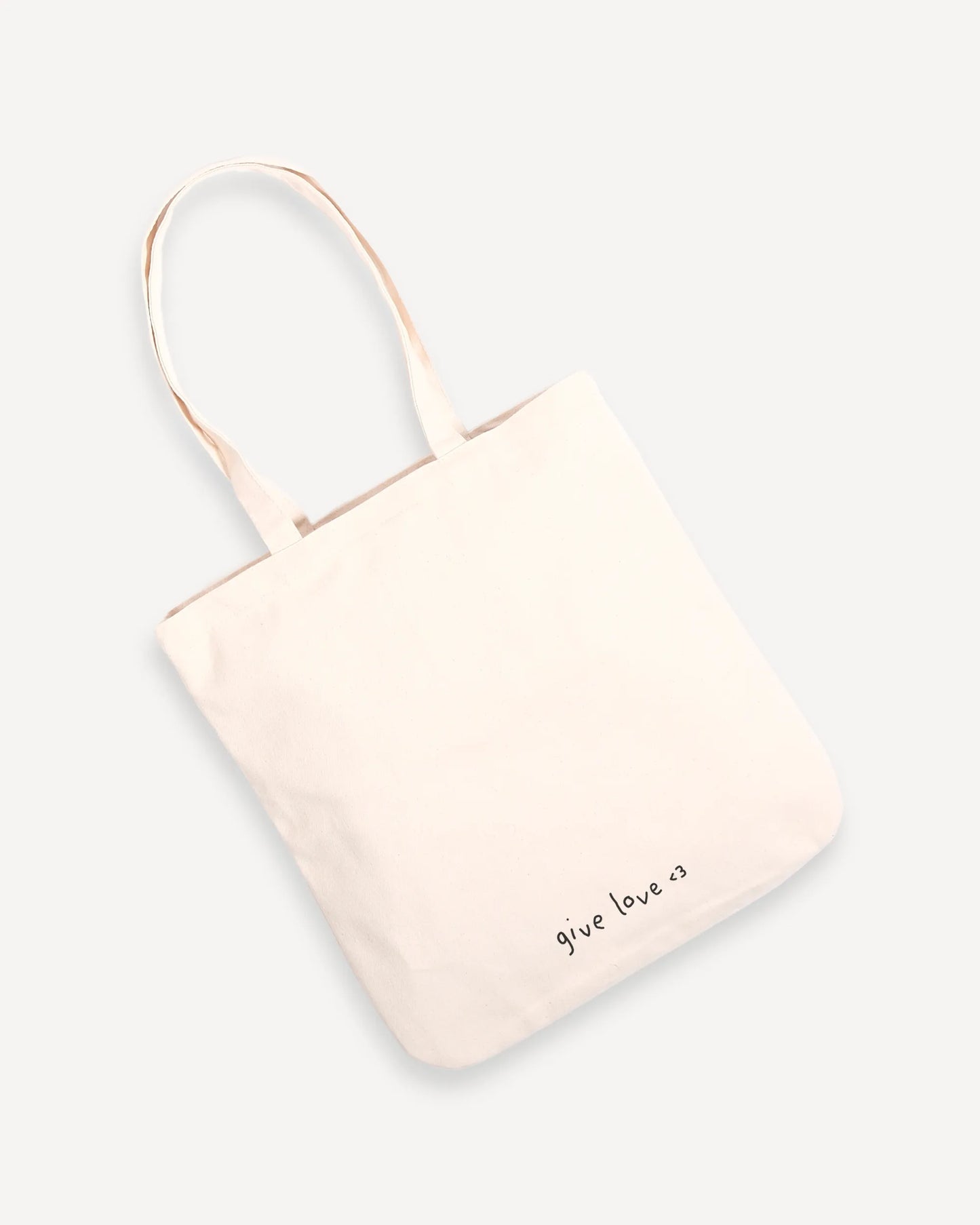 Totebag "give love <3"