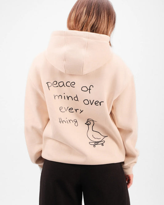 Hoodie "Peace of mind over everything"