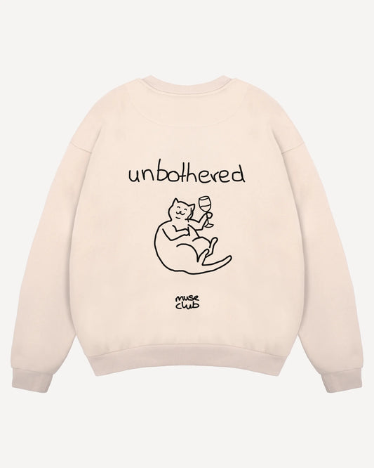 Crewneck "unbothered"