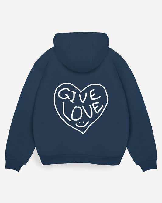 Hoodie "Give love"